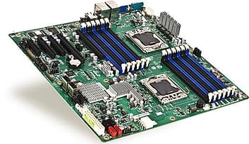 Server Motherboard w/ CPU Dual Sockets & 12 RAM DIMM Slots