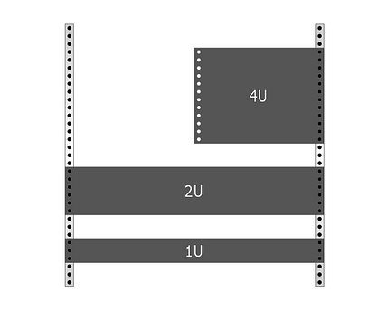 Rack Units (Us) Diagram