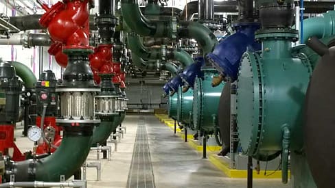 DuPont Fabros Cooling Equipment Room DuPont Fabros Cooling Equipment Room